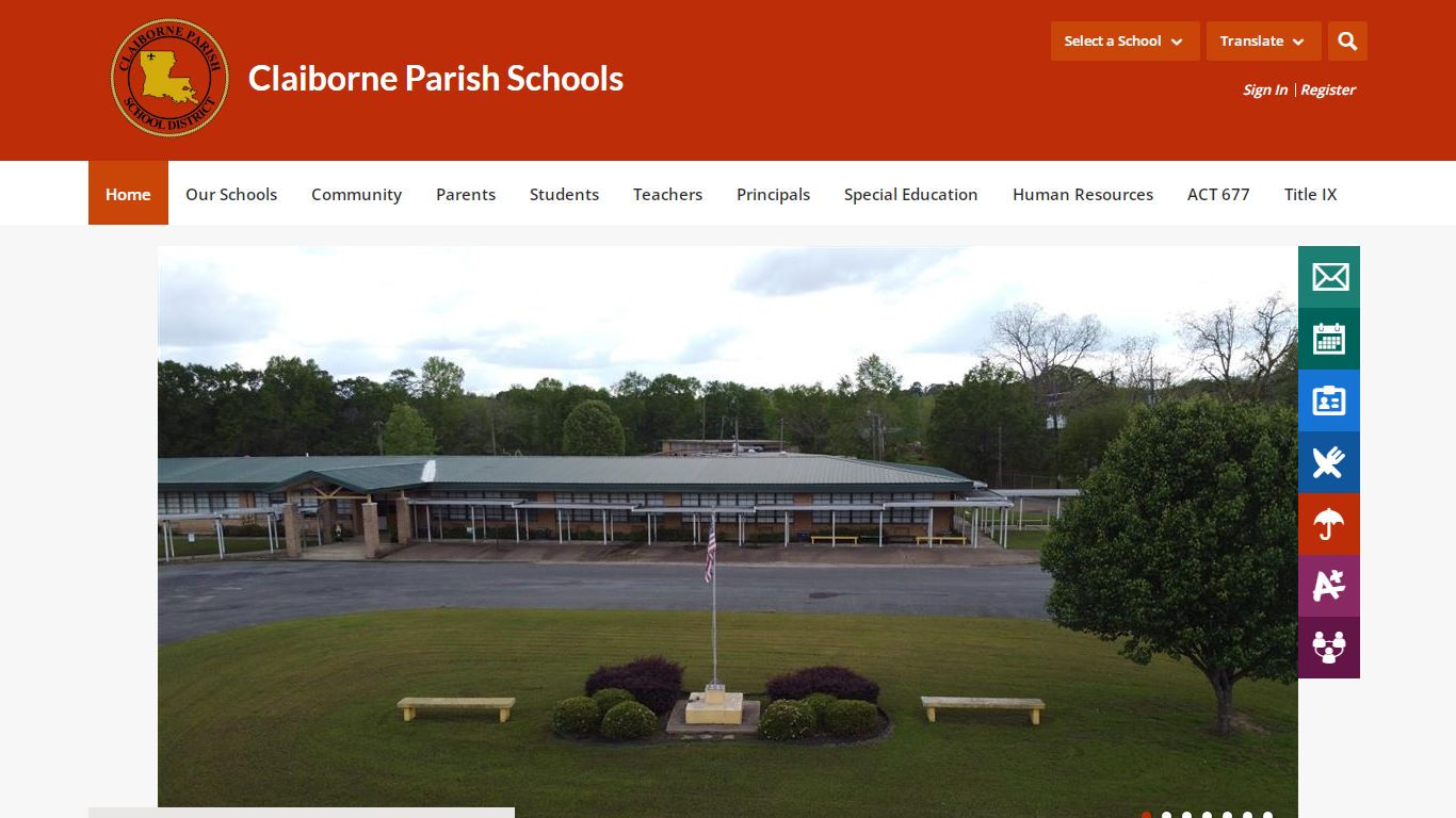 Claiborne Parish Schools / Homepage